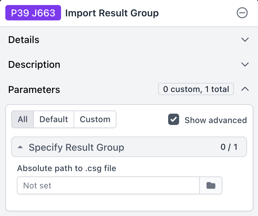 cryosparc import results group